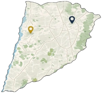mapa de santiago y quinta region